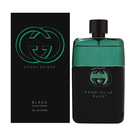 gucci perfume in black bottle|Gucci guilty black body wash.